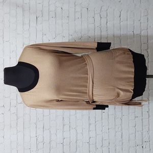 New York and Company Belted Tunic Sweater